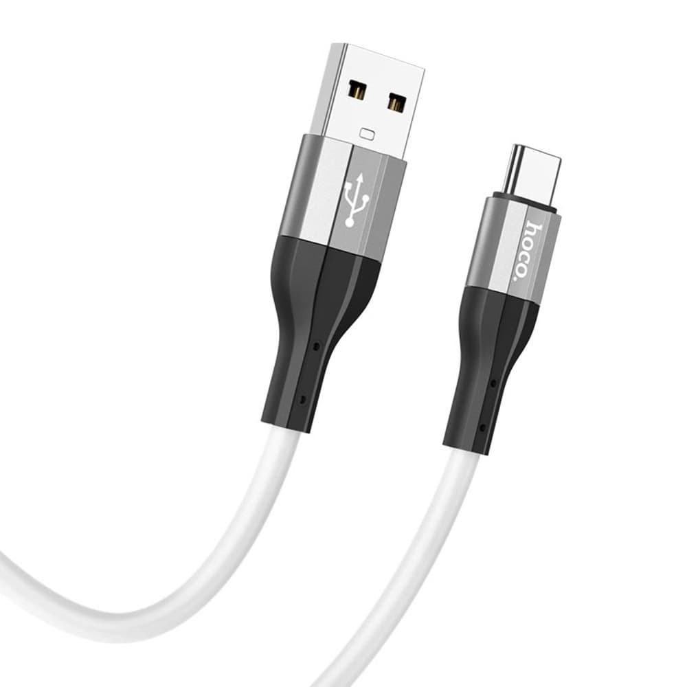 USB-кабель Hoco X72, Type-C, 3.0 А, 100 см, білий