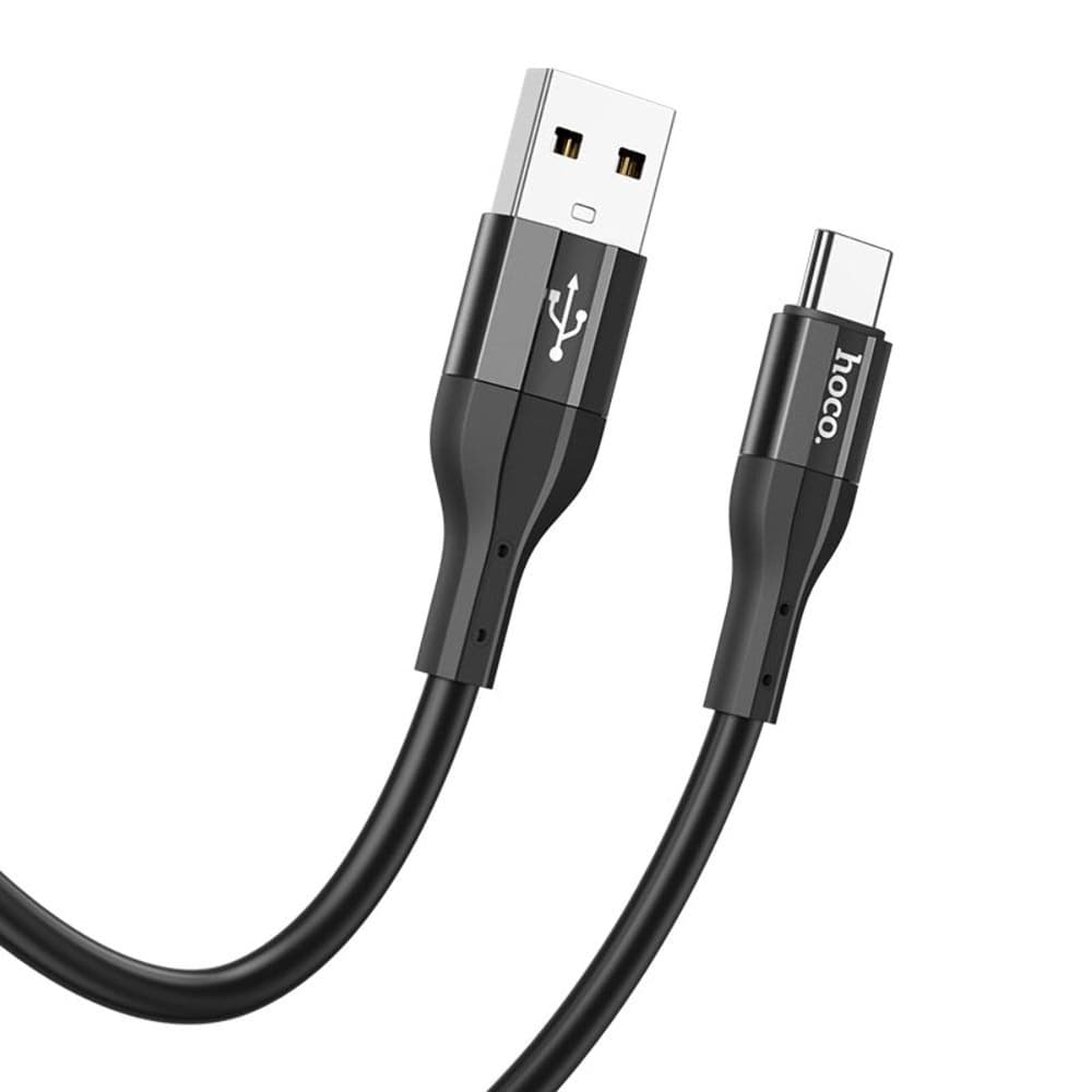 USB-кабель Hoco X72, Type-C, 3.0 А, 100 см, чорний