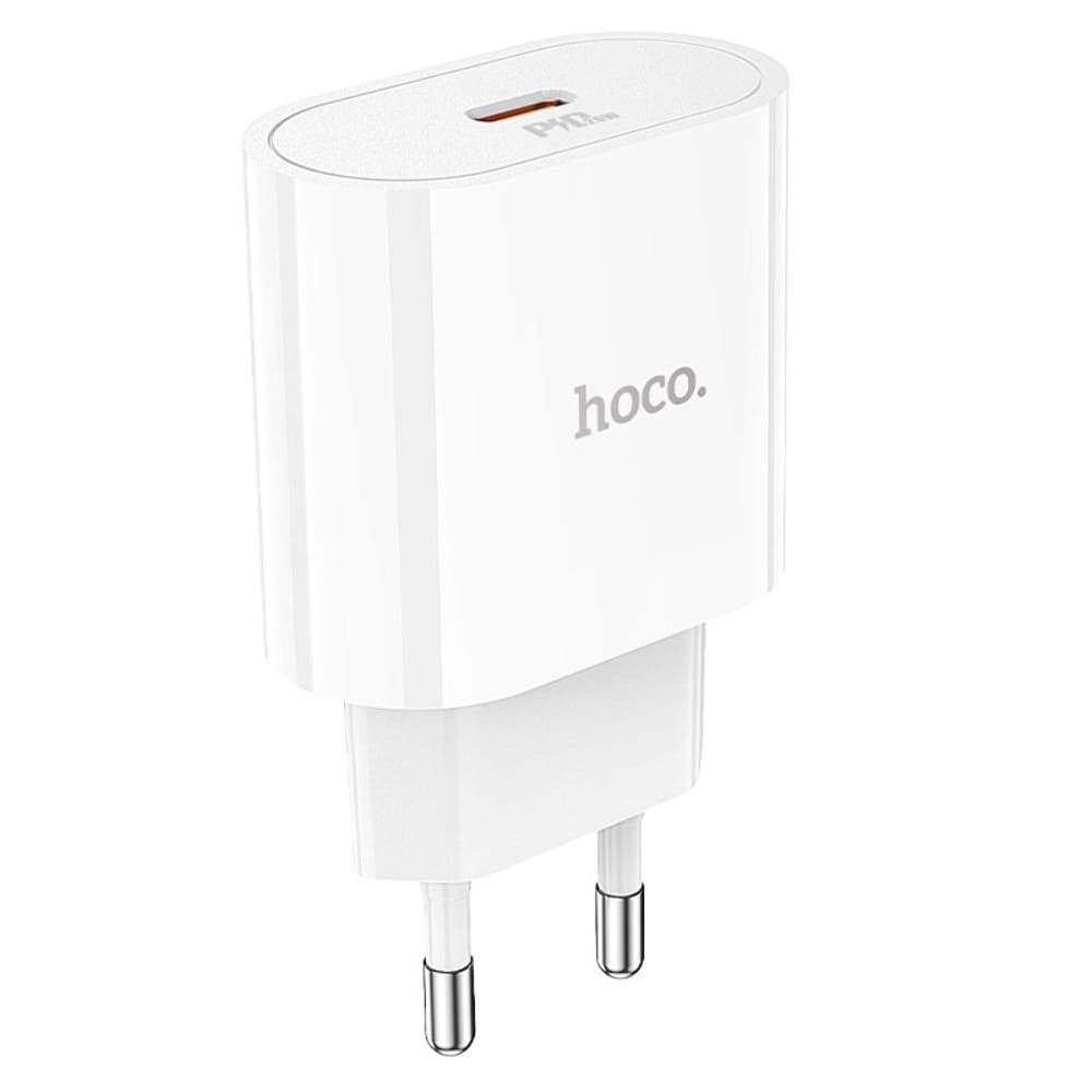 Сетевое зарядное устройство Hoco C94A, Power Delivery (20 Вт), белое