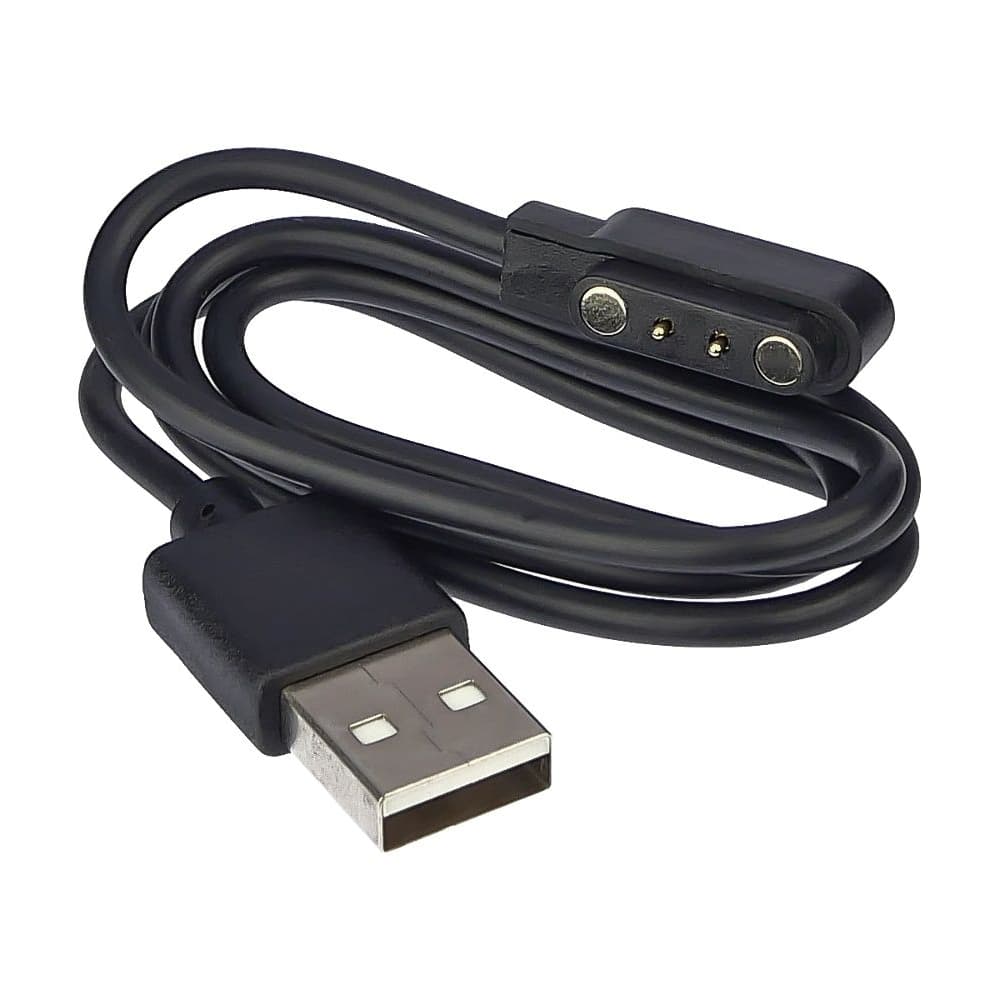 USB-кабель смарт-часов, магнитный, 2 pin, 4 x 12.3 мм