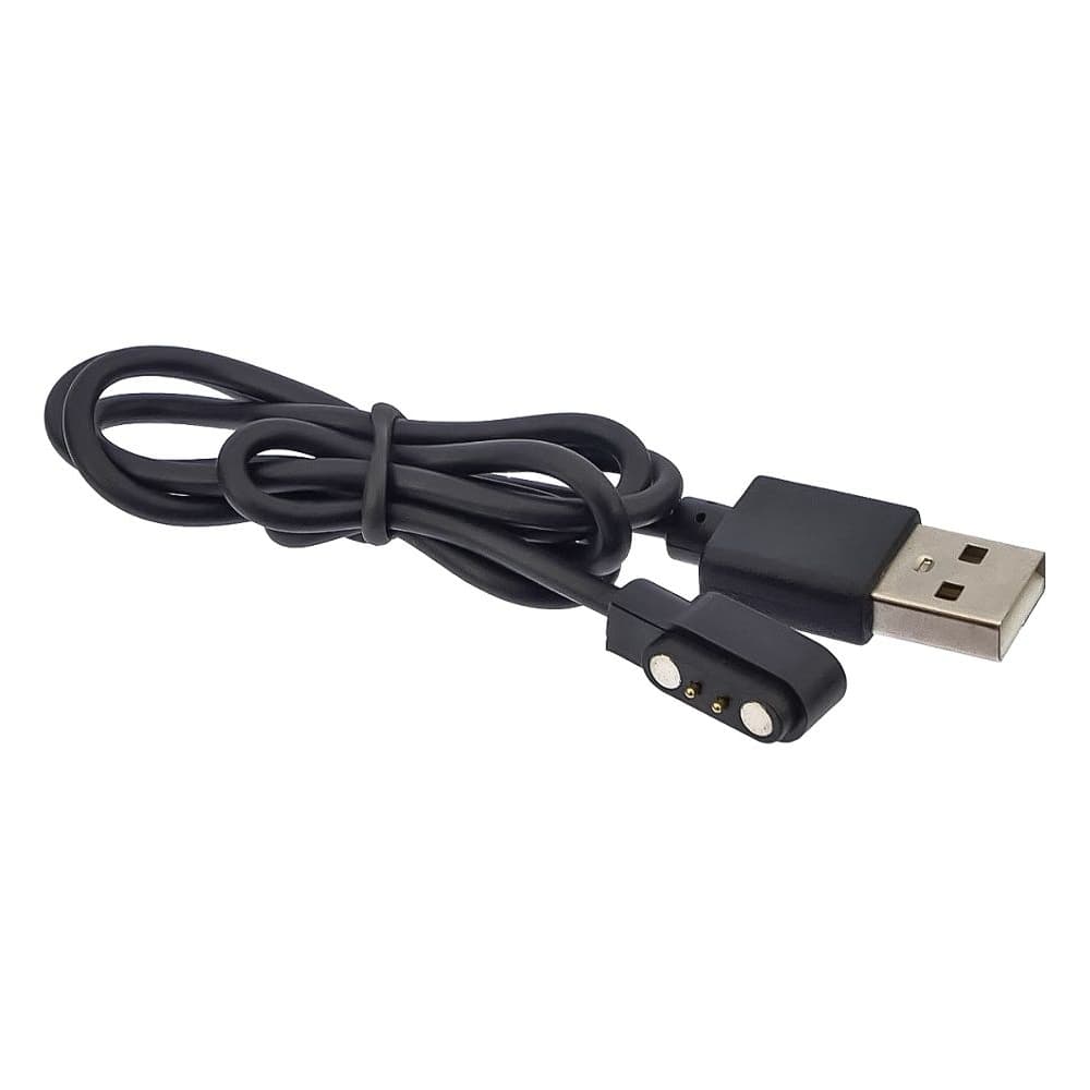 USB-кабель смарт-часов, магнитный, 2 pin, 4 x 9.5 мм