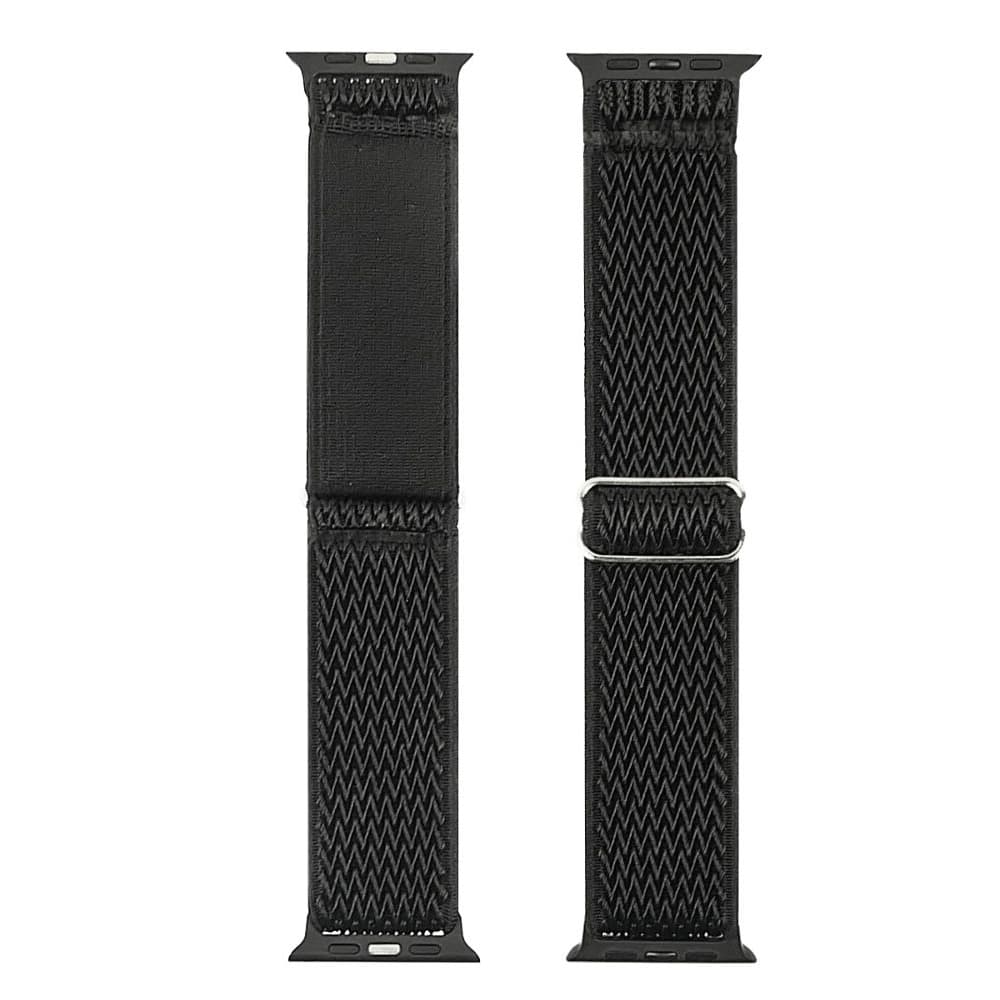 Ремешок нейлоновый для Apple Watch 42/ 44 мм, черный, один размер
