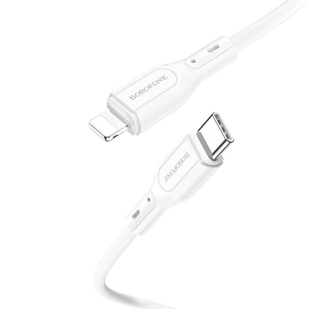 USB-кабель Borofone BX66, Type-C на Lightning, 100 см, Power Delivery (20 Вт), білий