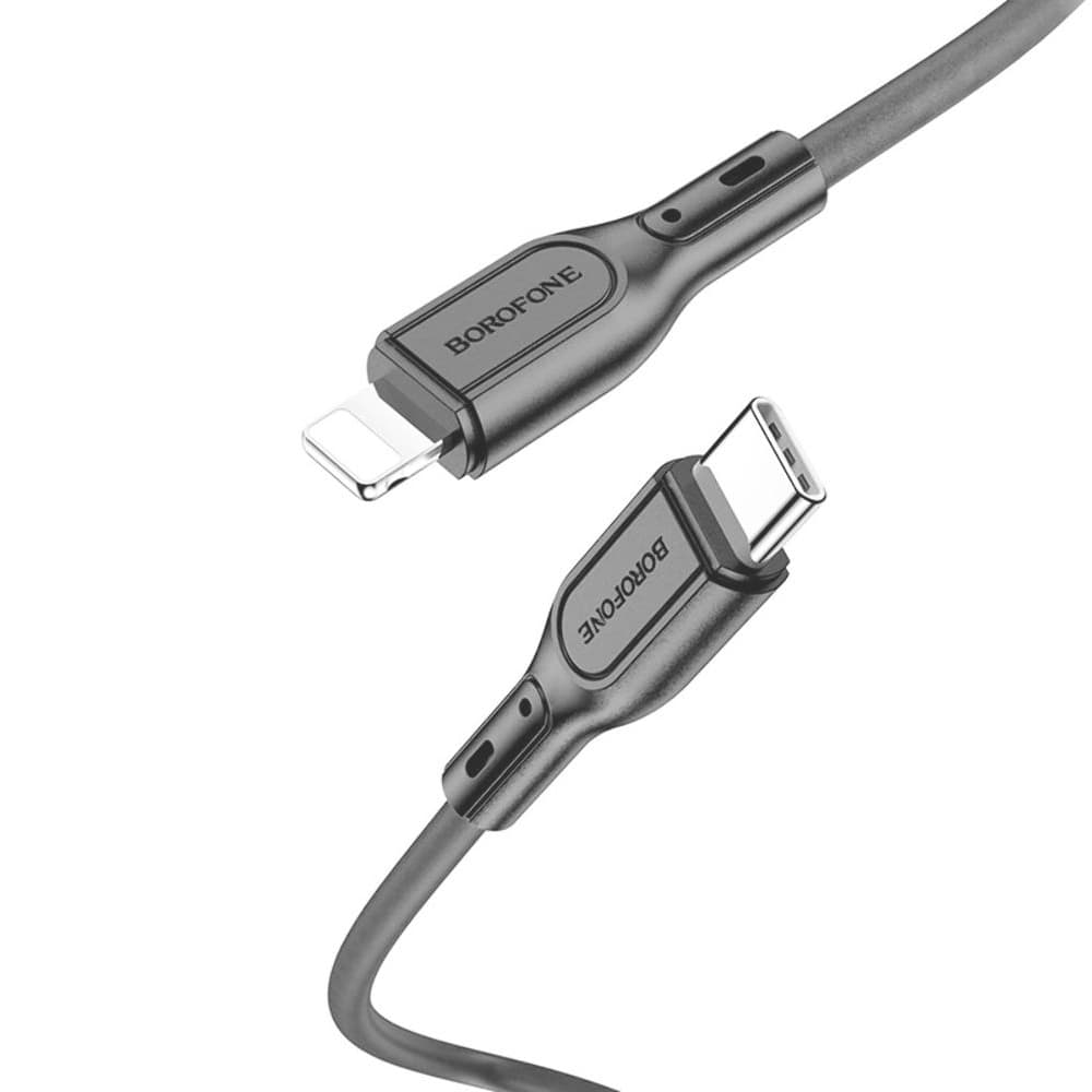 USB-кабель Borofone BX66, Type-C на Lightning, 100 см, Power Delivery (20 Вт), чорний
