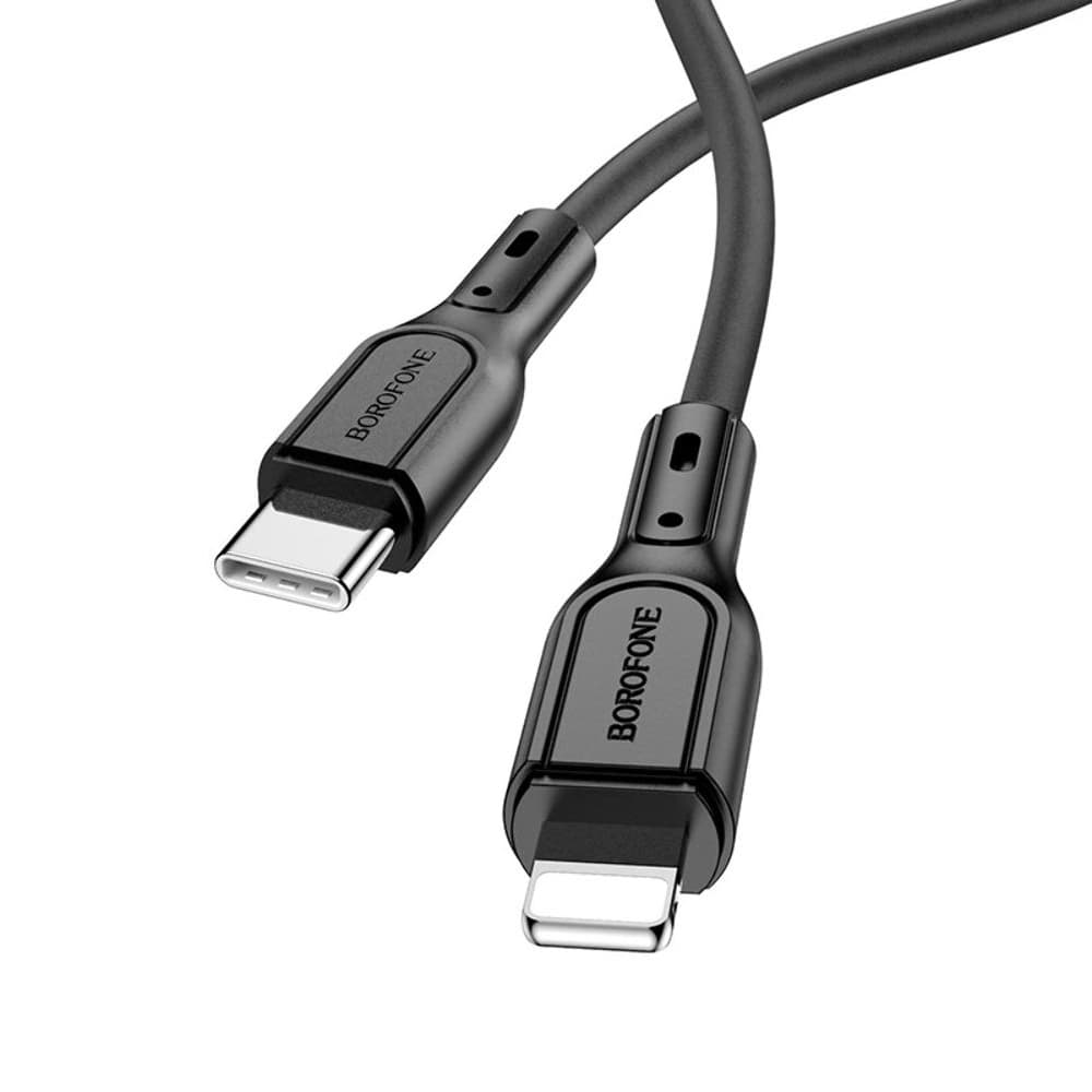 USB-кабель Borofone BX66, Type-C на Lightning, 100 см, Power Delivery (20 Вт), черный