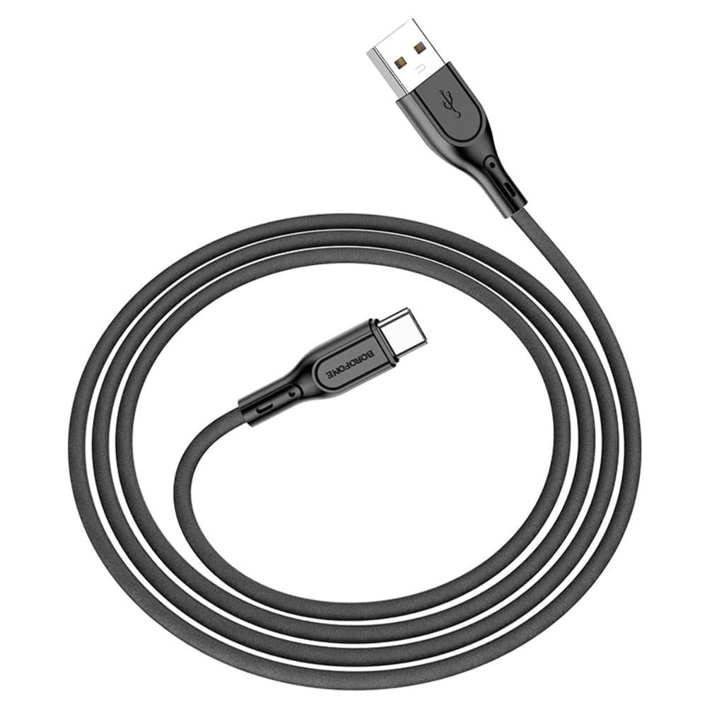 USB-кабель Borofone BX66, Type-C, 5.0 А, 100 см, чорний