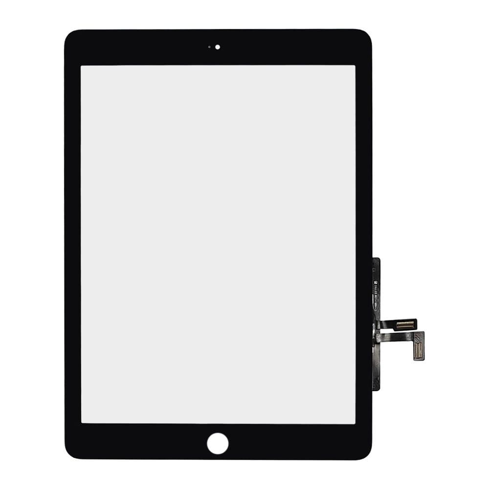 Тачскрин Apple iPad 9.7 (2017), чорний | Original (PRC) | сенсорное стекло, экран