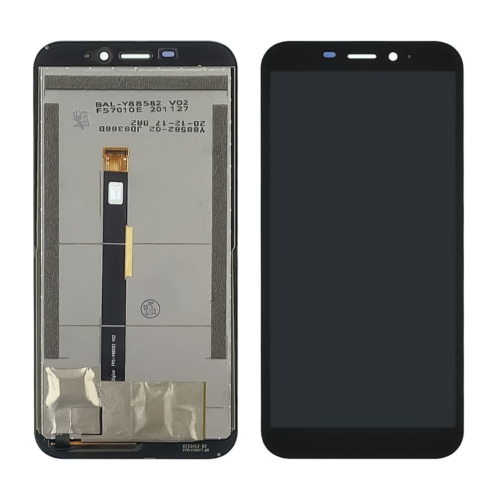 Дисплей Ulefone Armor X8, черный | с тачскрином | Original (PRC) | дисплейный модуль, экран, монитор
