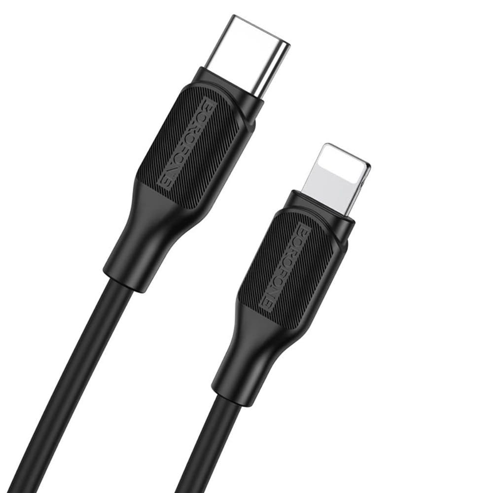 USB-кабель Borofone BX42, Type-C на Lightning, 100 см, Power Delivery (20 Вт), черный
