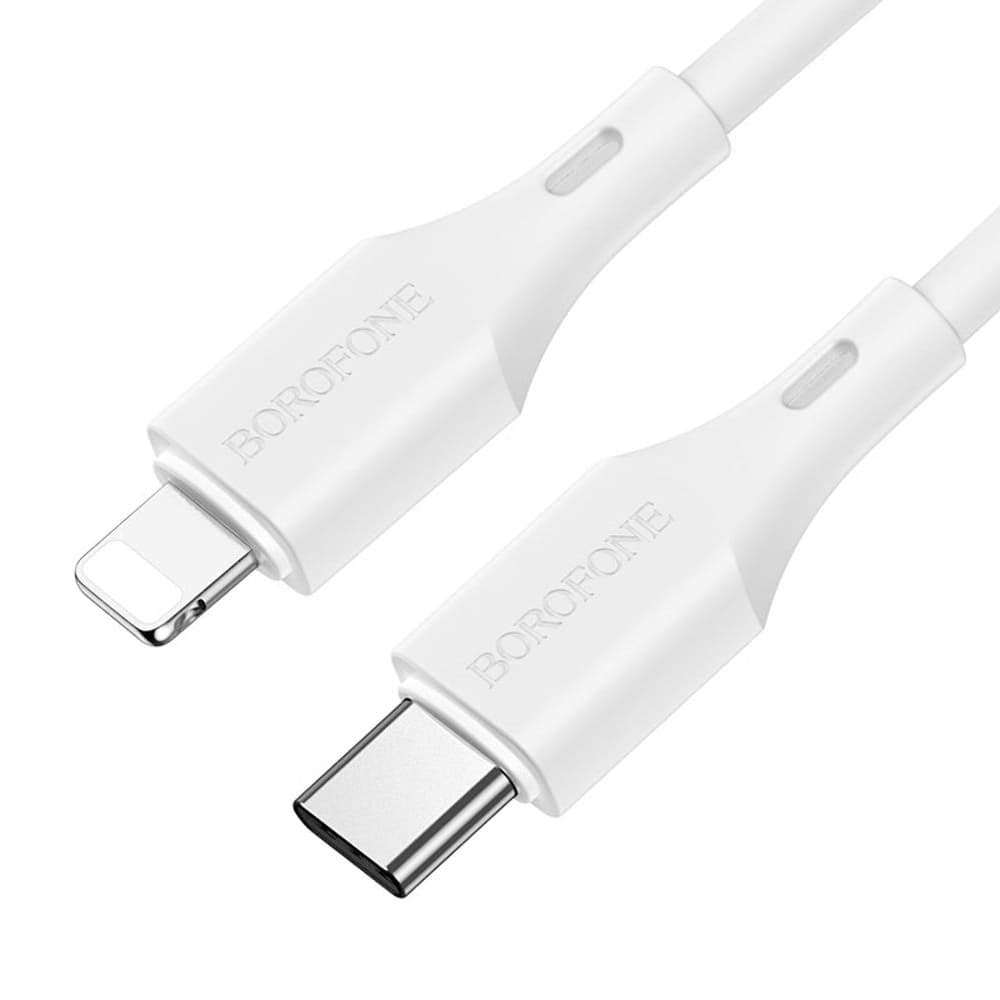 USB-кабель Borofone BX49, Type-C на Lightning, 100 см, Power Delivery (20 Вт), белый