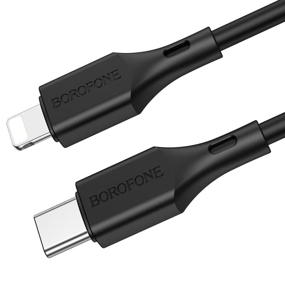 USB-кабель Borofone BX49, Type-C на Lightning, 100 см, Power Delivery (20 Вт), чорний