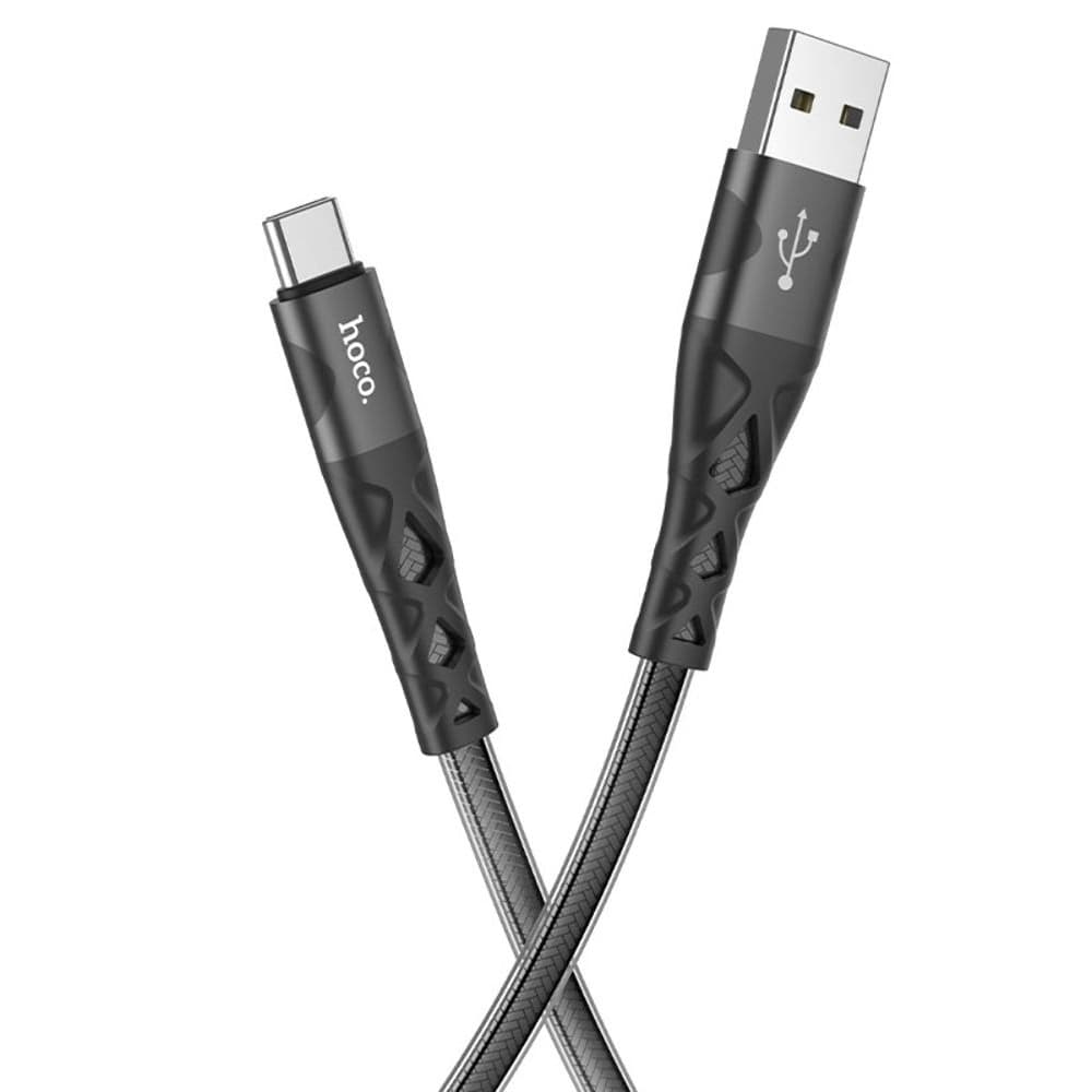 USB-кабель Hoco U105, Type-C, 3.0 А, 120 см, чорний
