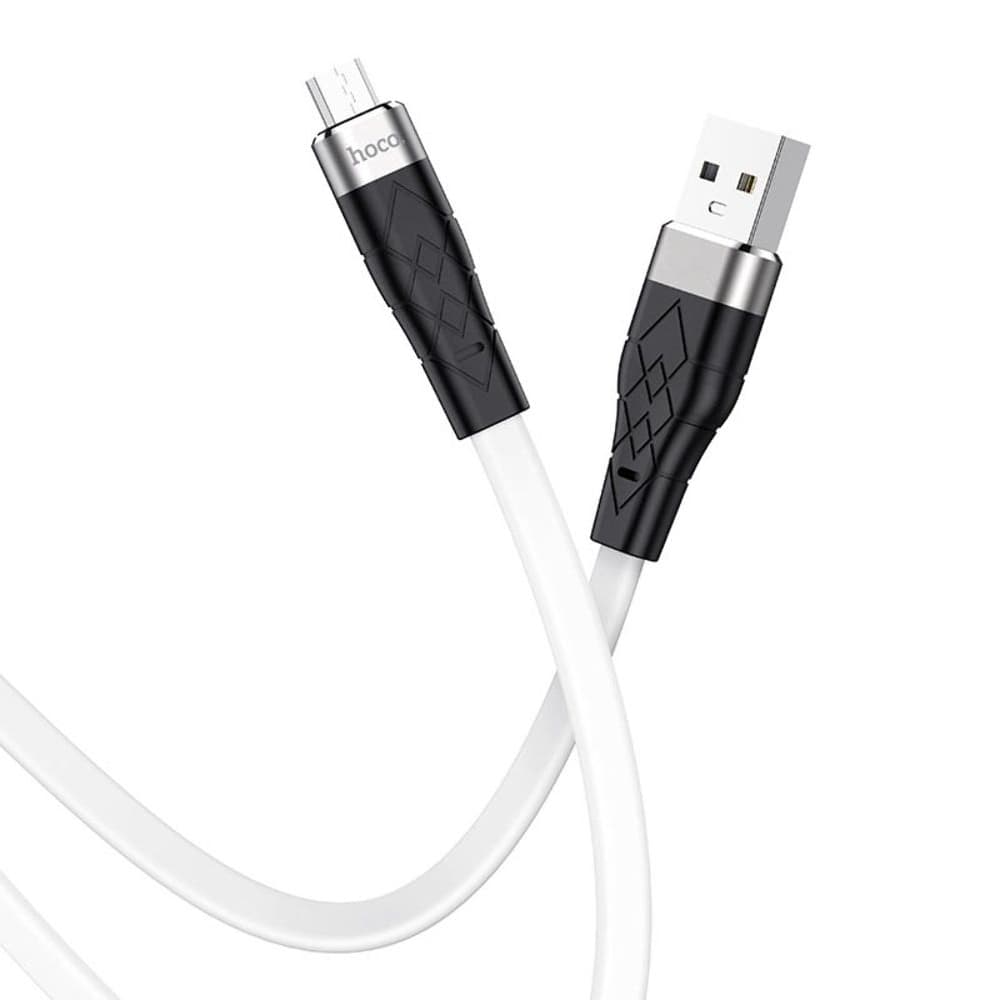 USB-кабель Hoco X53, Micro-USB, 2.4 А, 100 см, білий