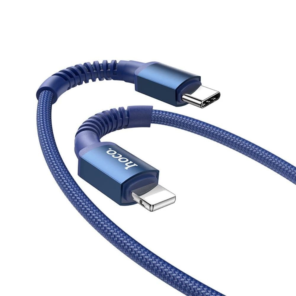 USB-кабель Hoco X71, Type-C на Lightning, 100 см, Power Delivery, синій