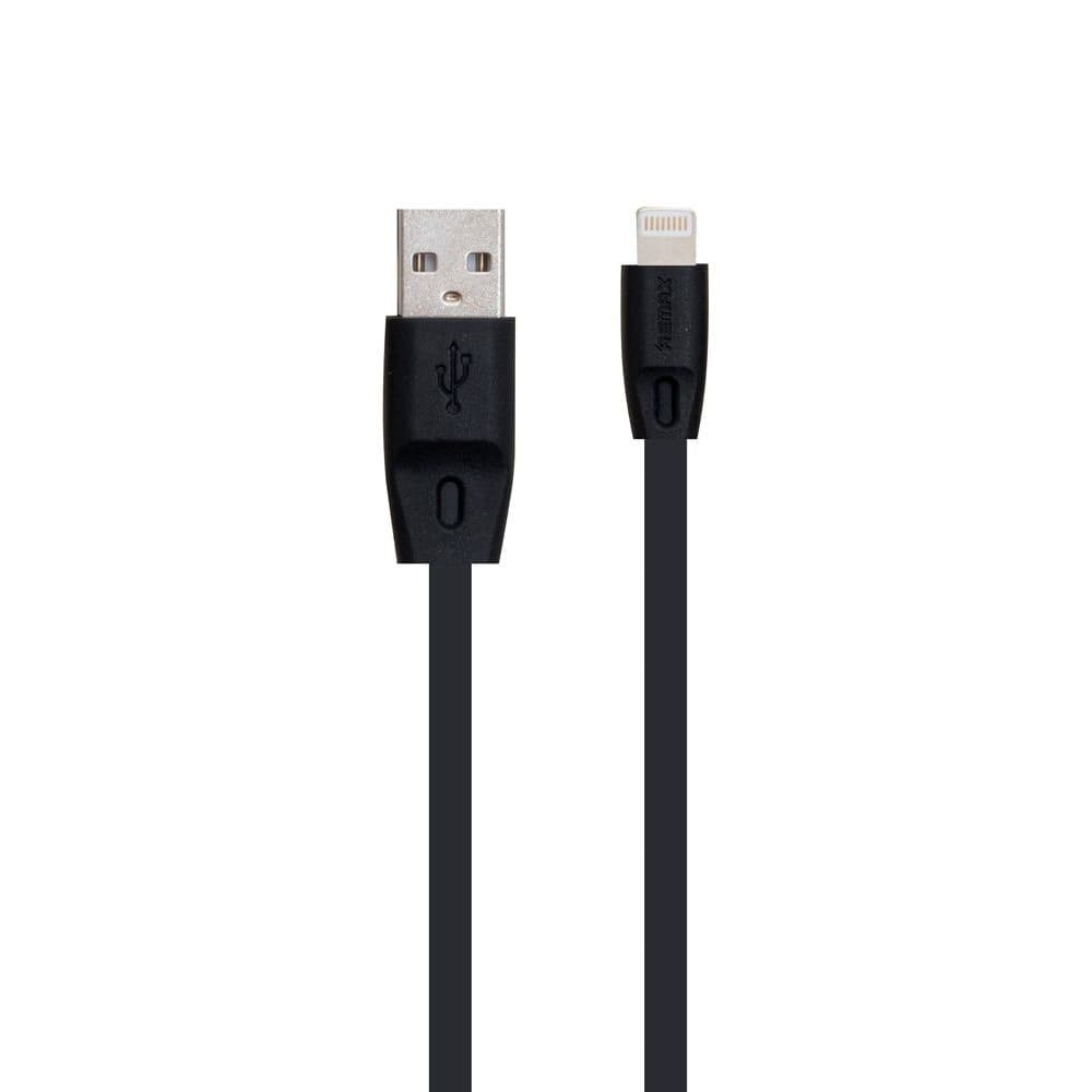 USB-кабель Remax RC-001i, Lightning, 1.0 А, 100 см, черный