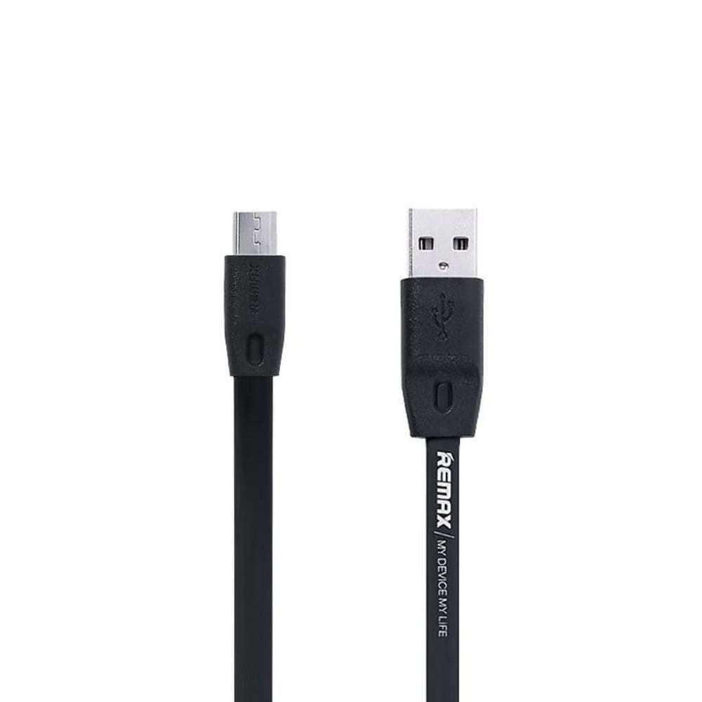 USB-кабель Remax RC-001m, Micro-USB, 100 см, чорний