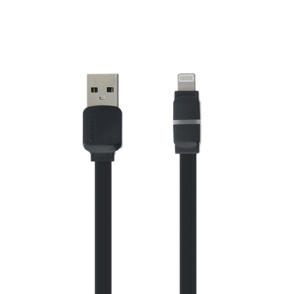 USB-кабель Remax RC-029i, Lightning, 1.0 А, 100 см, черный