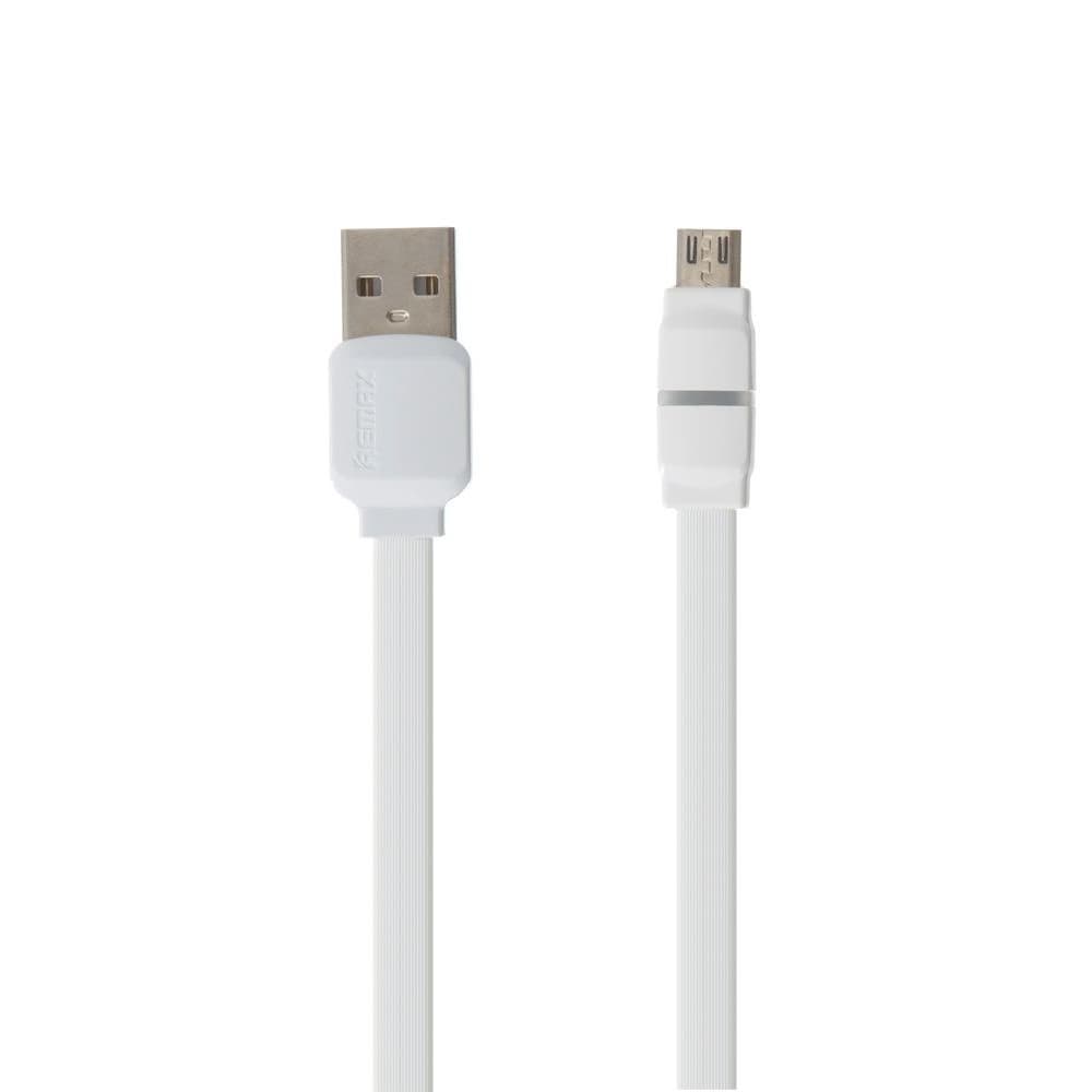 USB-кабель Remax RC-029m, Micro-USB, 100 см, білий