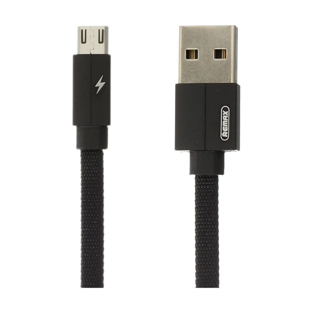 USB-кабель Remax RC-094m, Micro-USB, 100 см, чорний