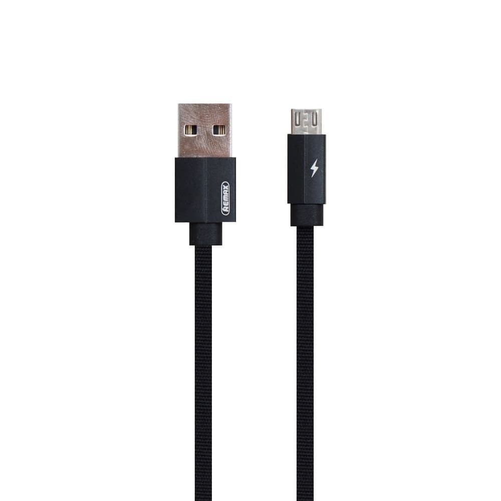 USB-кабель Remax RC-094m, Micro-USB, 200 см, чорний