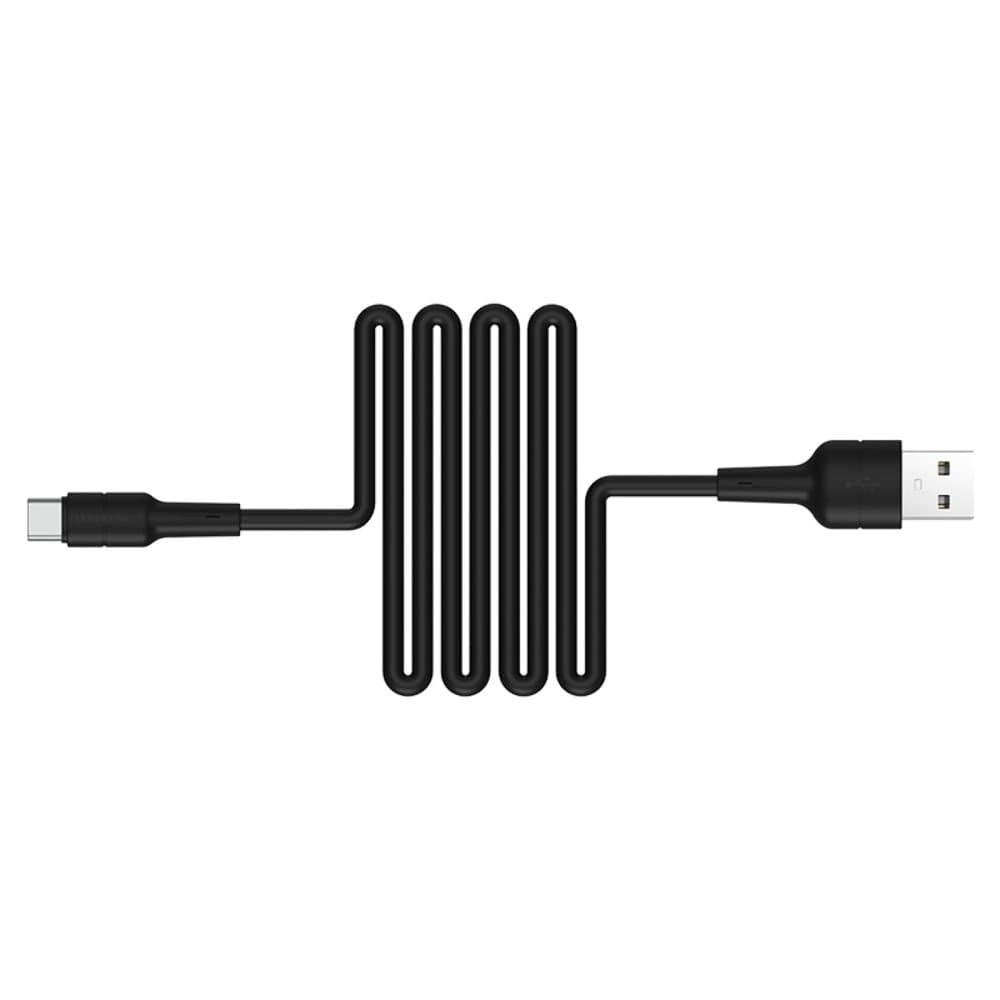 USB-кабель Borofone BX30, Type-C, 3.0 А, 100 см, черный