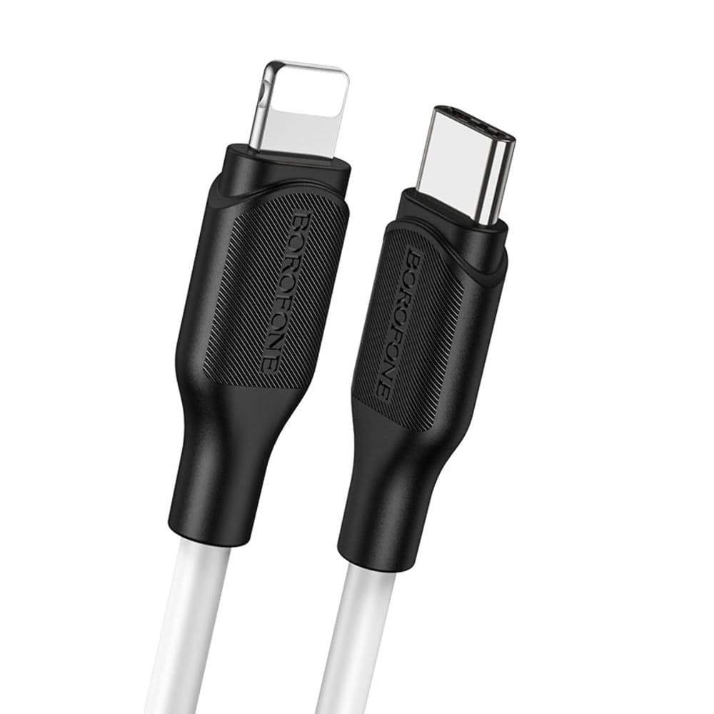 USB-кабель Borofone BX42, Type-C на Lightning, 100 см, Power Delivery (20 Вт), белый