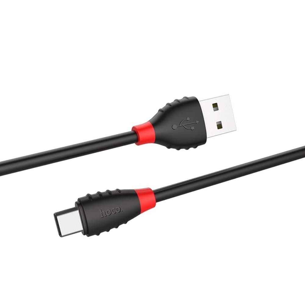 USB-кабель Hoco X27, Type-C, 2.4 А, 120 см, чорний