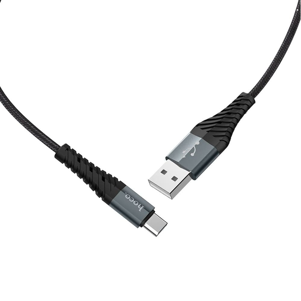 USB-кабель Hoco X38, Type-C, 3.0 А, 100 см, чорний