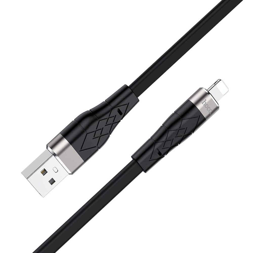 USB-кабель Hoco X53, Lightning, 2.4 А, 100 см, чорний