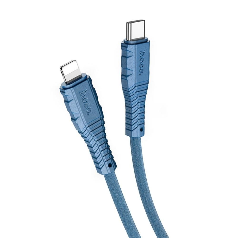 USB-кабель Hoco X67, Type-C на Lightning, 100 см, Power Delivery (20 Вт), синій