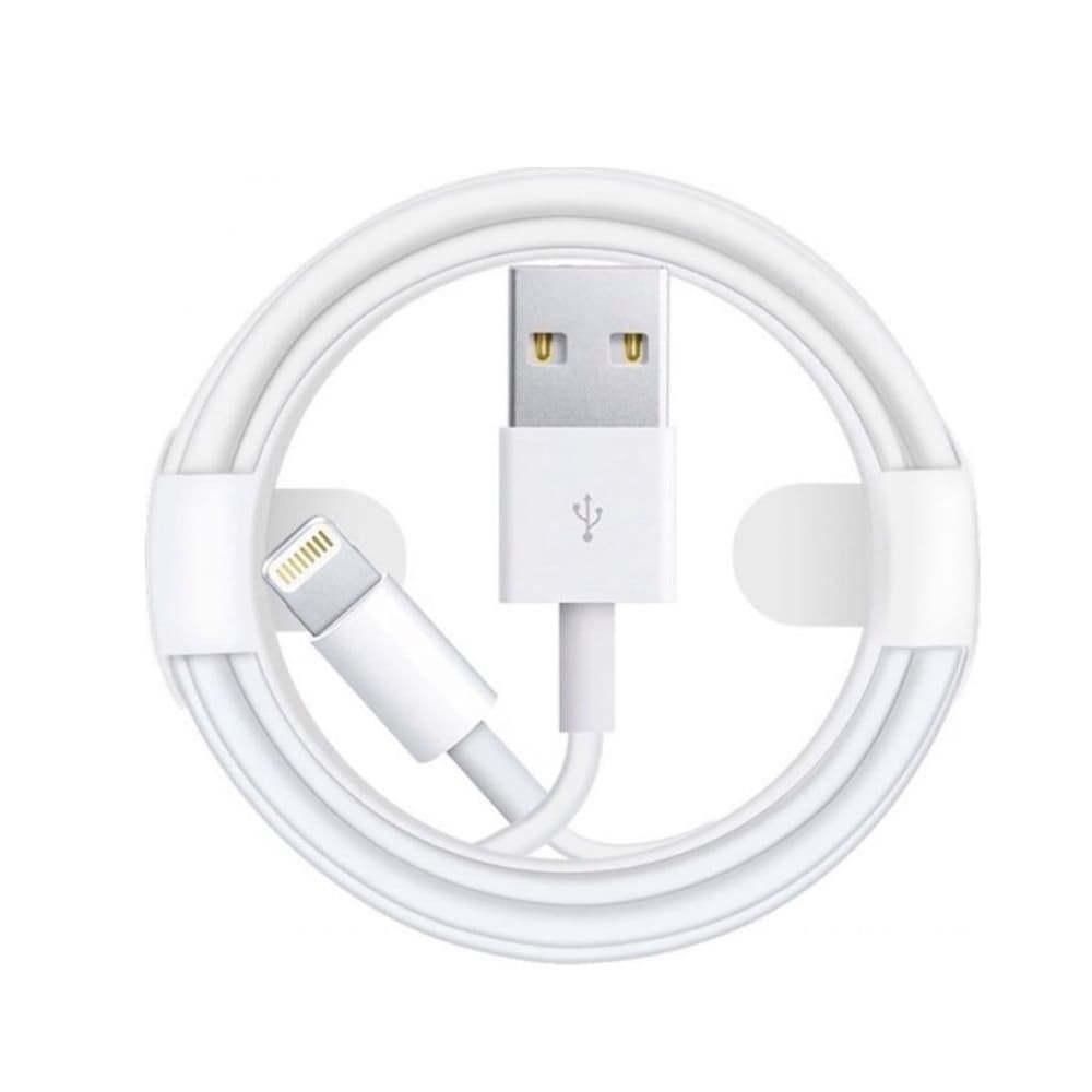 USB-кабель Onyx, Lightning, 100 см, без упаковки, білий