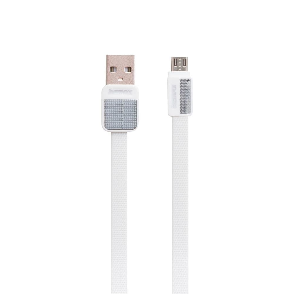 USB-кабель Remax RC-044m, Micro, 100 см, білий