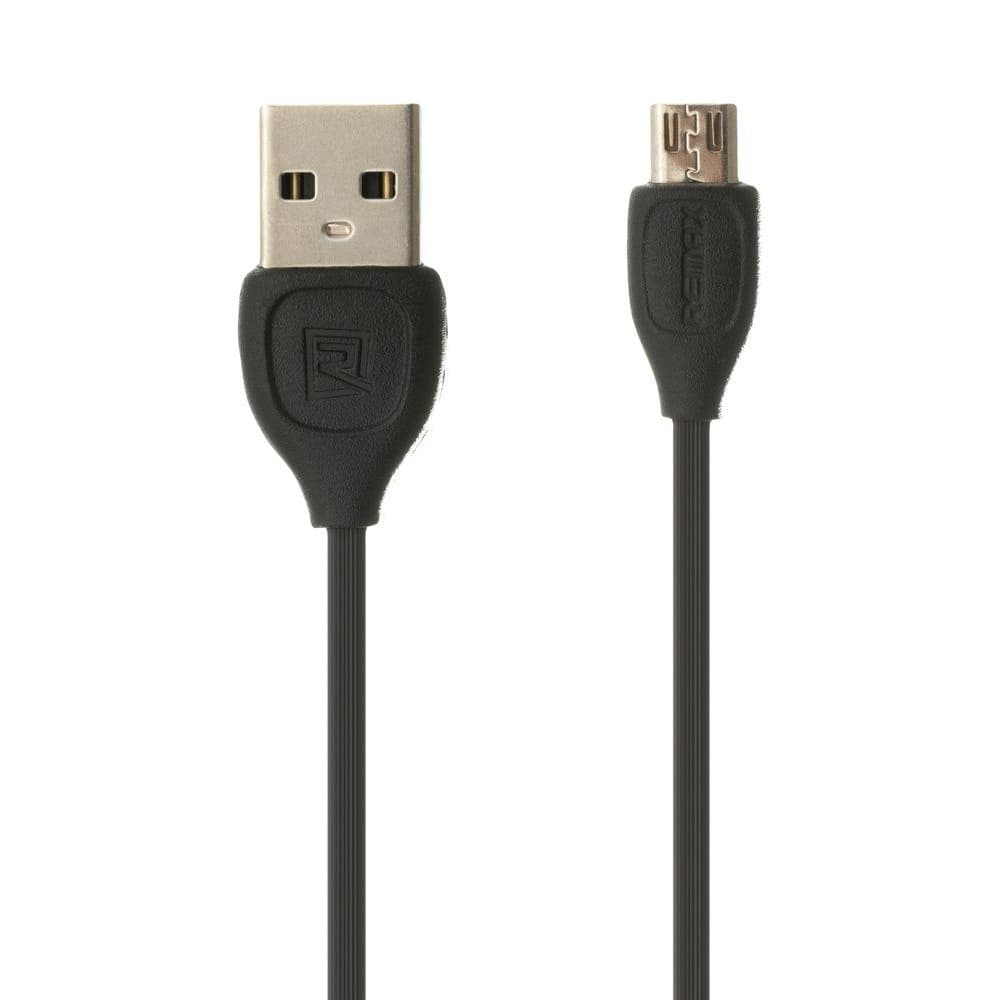 USB-кабель Remax RC-050m, Micro-USB, 1.0 А, 100 см, чорний