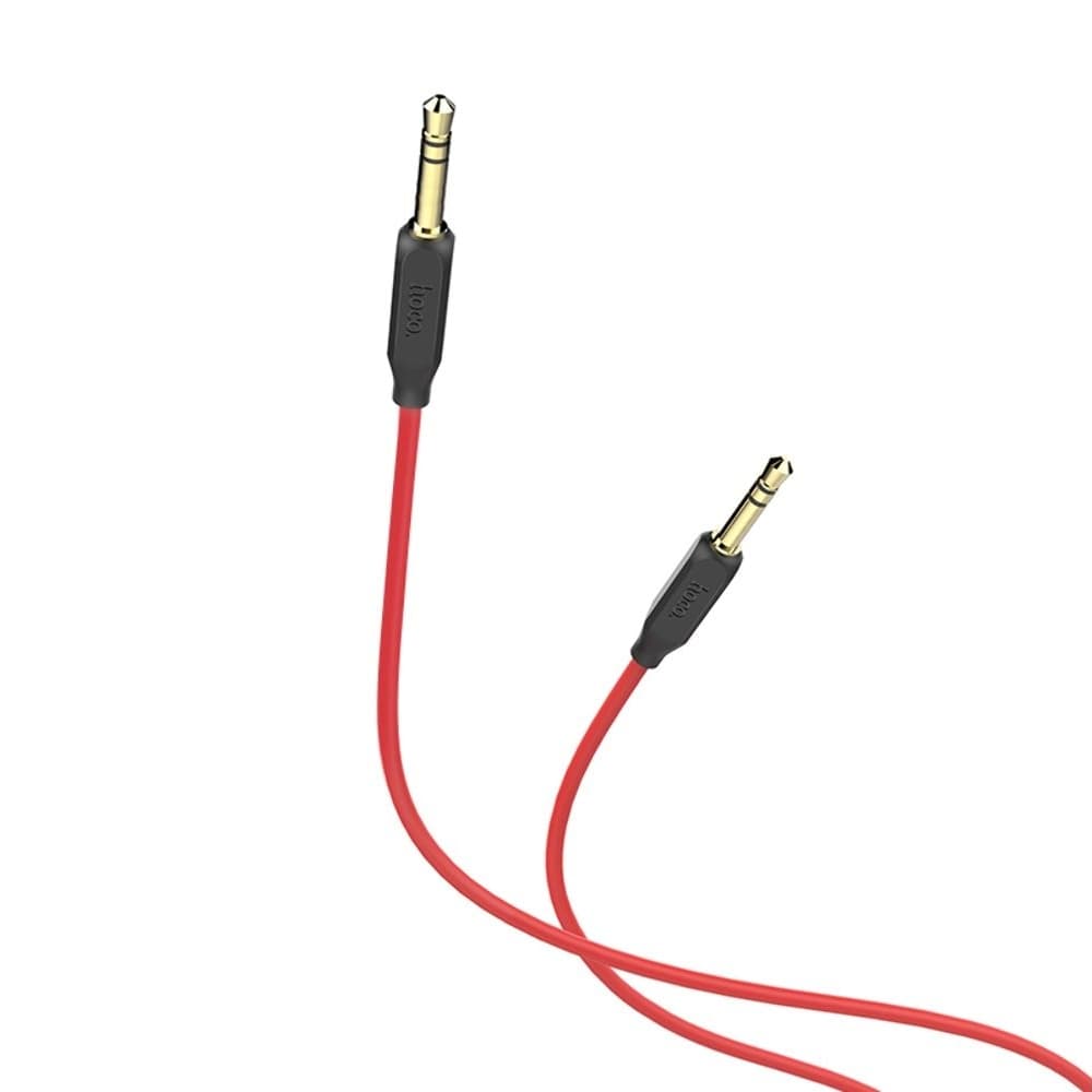 AUX-USB-кабель Hoco UPA11, Jack 3.5 на Jack 3.5, 100 см, черный