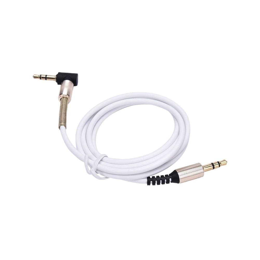 AUX-кабель SP-255, Jack 3.5 на Jack 3.5, 100 см, білий
