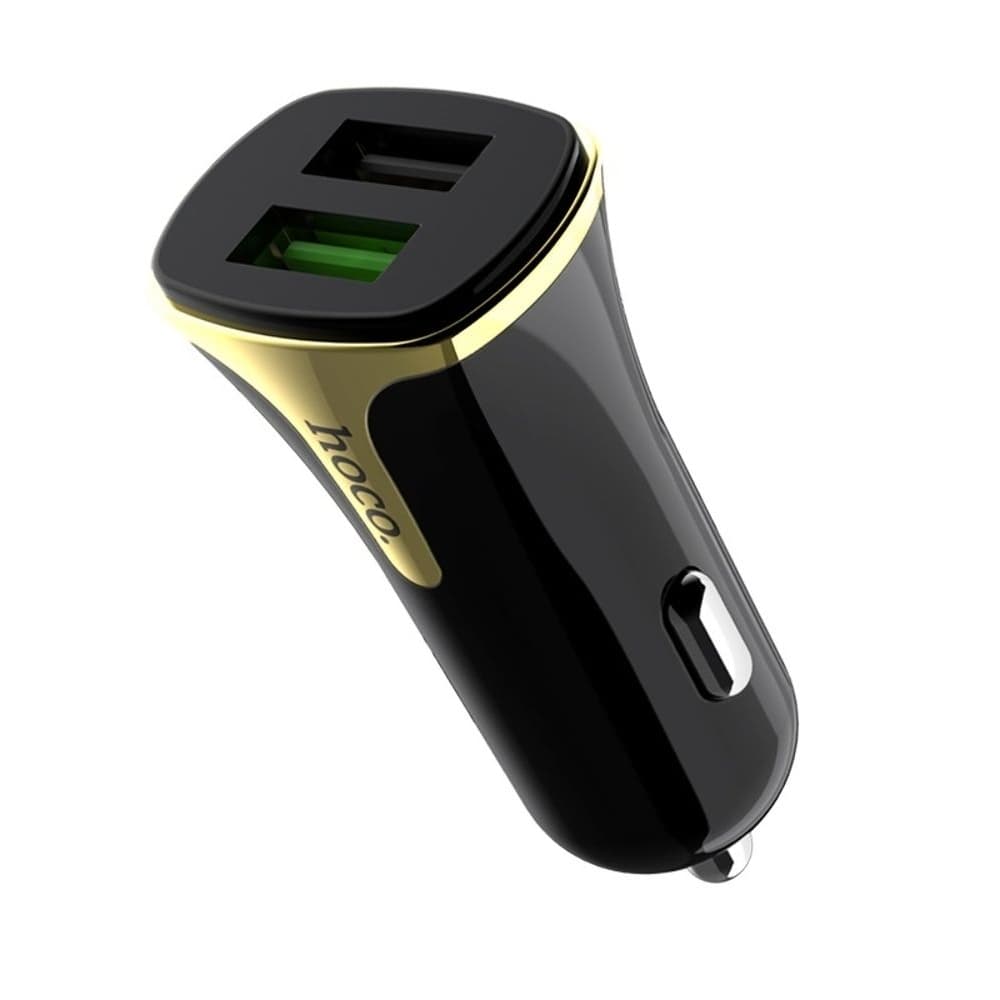 Автомобильний зарядний пристрій Hoco Z31, 2 USB, 3.4 А, черное | зарядка, зарядное устройство