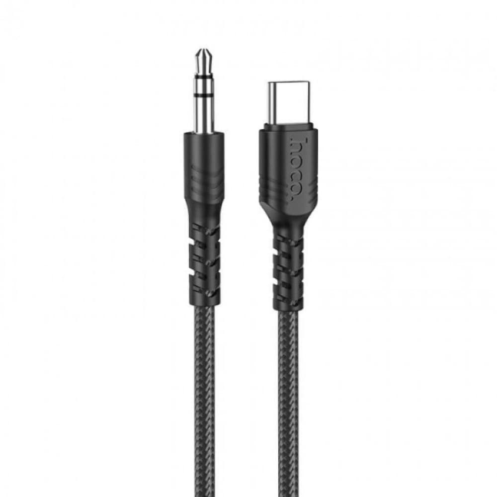 AUX-USB-кабель Hoco UPA17, Type-C на Jack 3.5 мм, черный