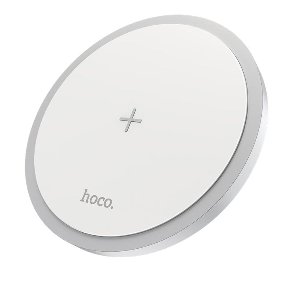 Бездротовий зарядний пристрій Hoco CW26, 2.0 А, 15 Вт, белое | беспроводное зарядное устройство