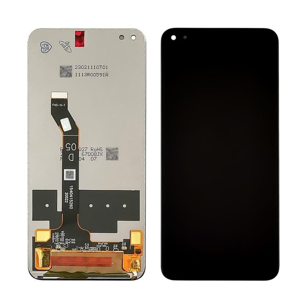 Дисплей Huawei Nova 8i, черный | с тачскрином | Original (PRC) | дисплейный модуль, экран