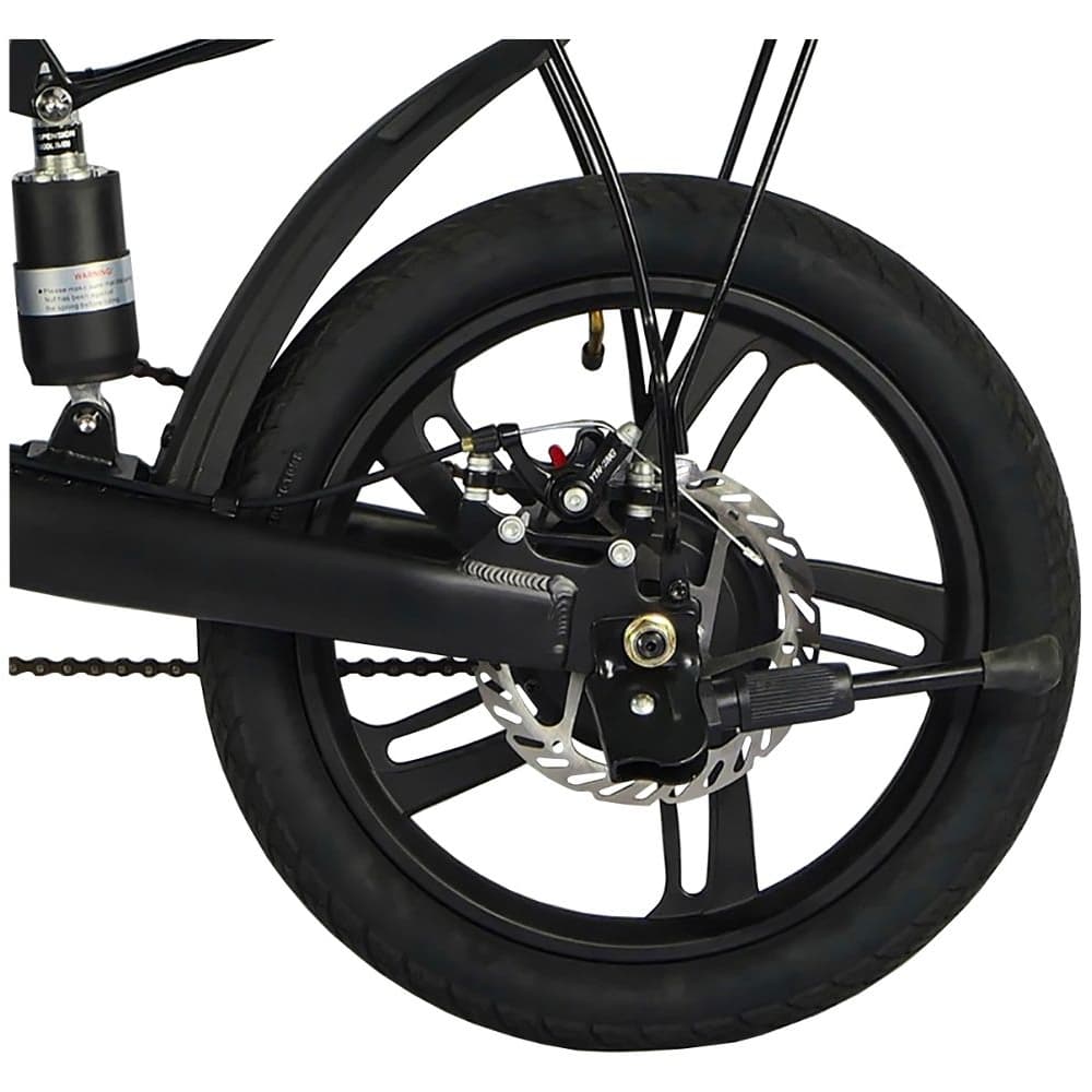 Электровелосипед ZM TigerVolt 16, чорний, колеса 16