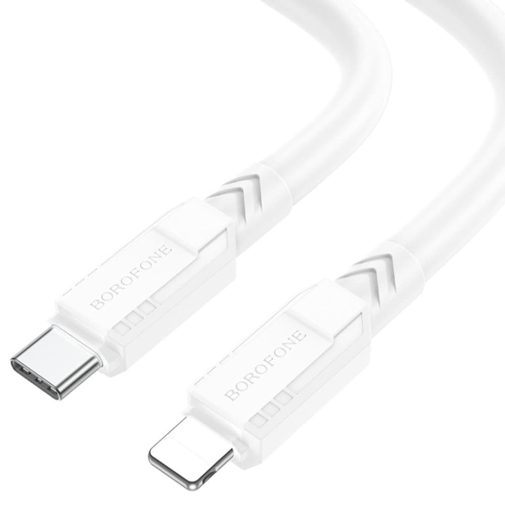 USB-кабель Borofone BX81, Type-C на Lightning, 100 см, Power Delivery (20 Вт), белый