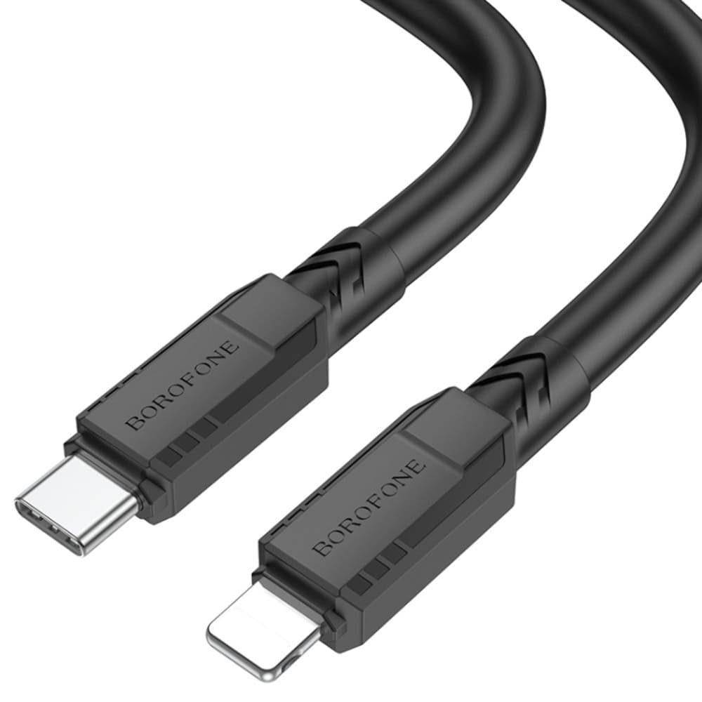 USB-кабель Borofone BX81, Type-C на Lightning, 100 см, Power Delivery (20 Вт), чорний