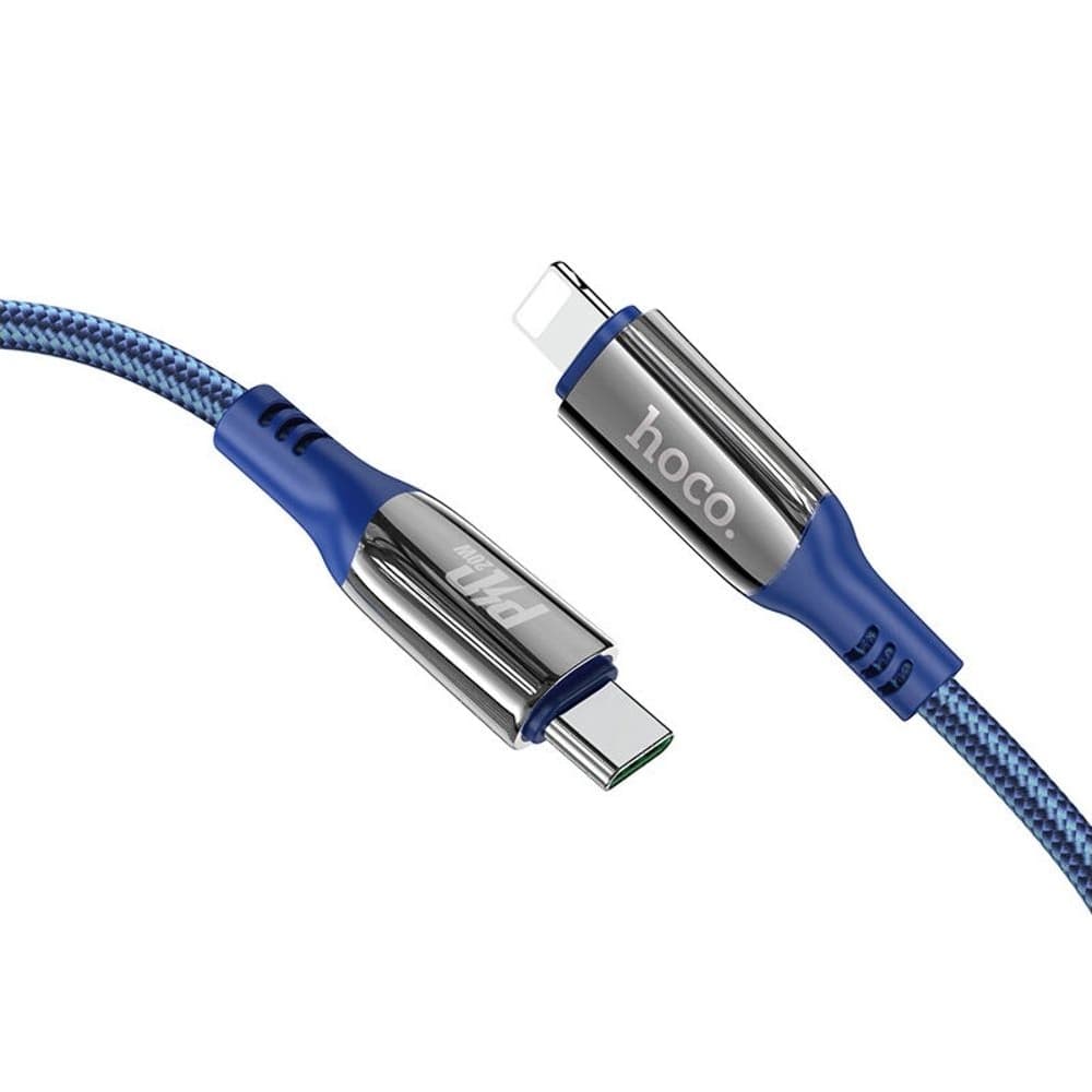 USB-кабель Hoco S51, Type-C на Lightning, 120 см, Power Delivery (20 Вт), синий