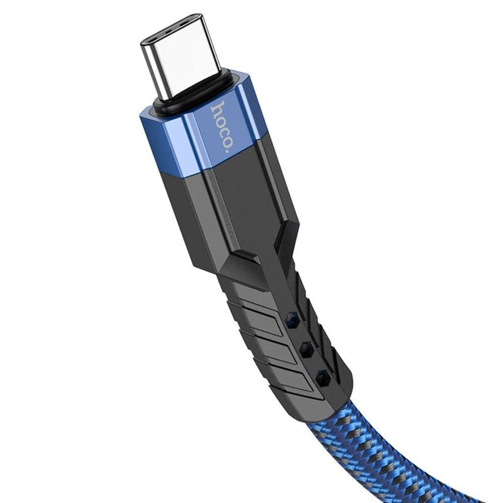 USB-кабель Hoco U110, Type-C, 3.0 А, 120 см, синий