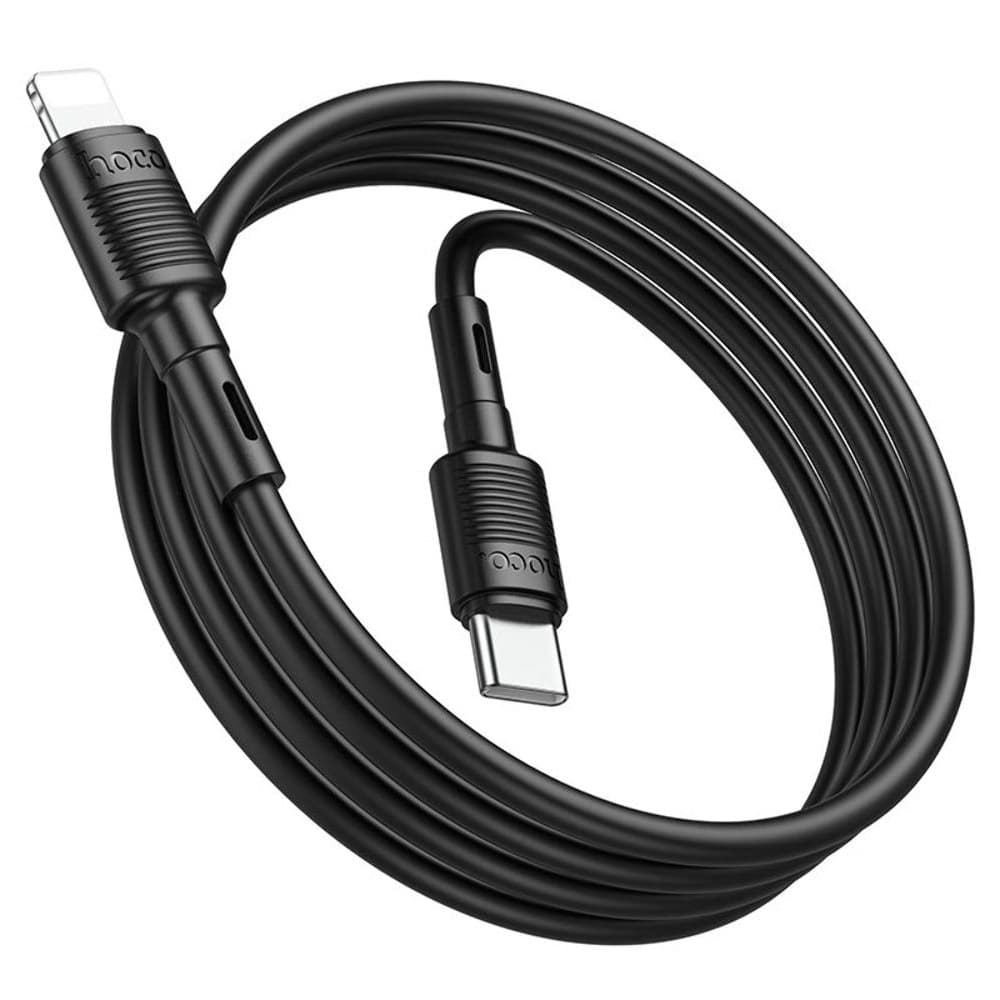 USB-кабель Hoco X83, Type-C на Lightning, Power Delivery (20 Вт), 100 см, черный