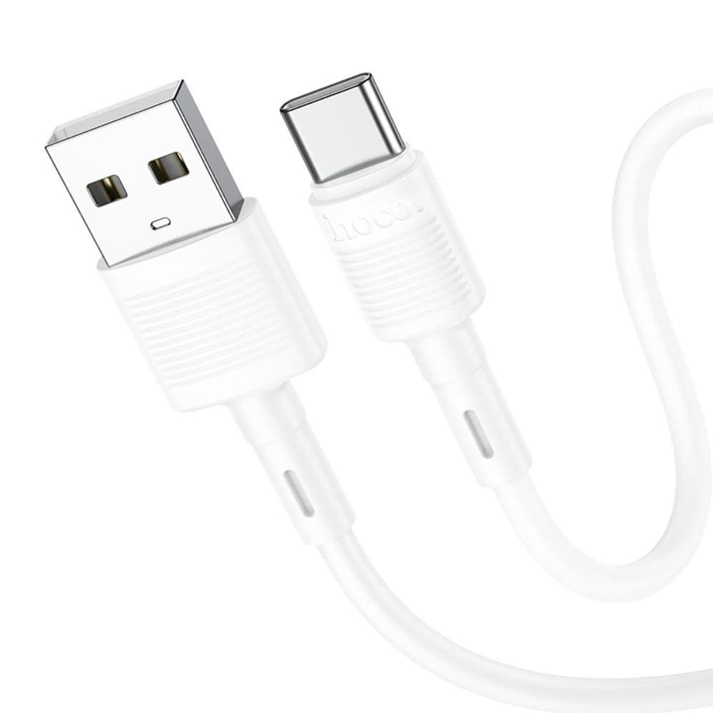 USB-кабель Hoco X83, Type-C, 3.0 А, 100 см, белый