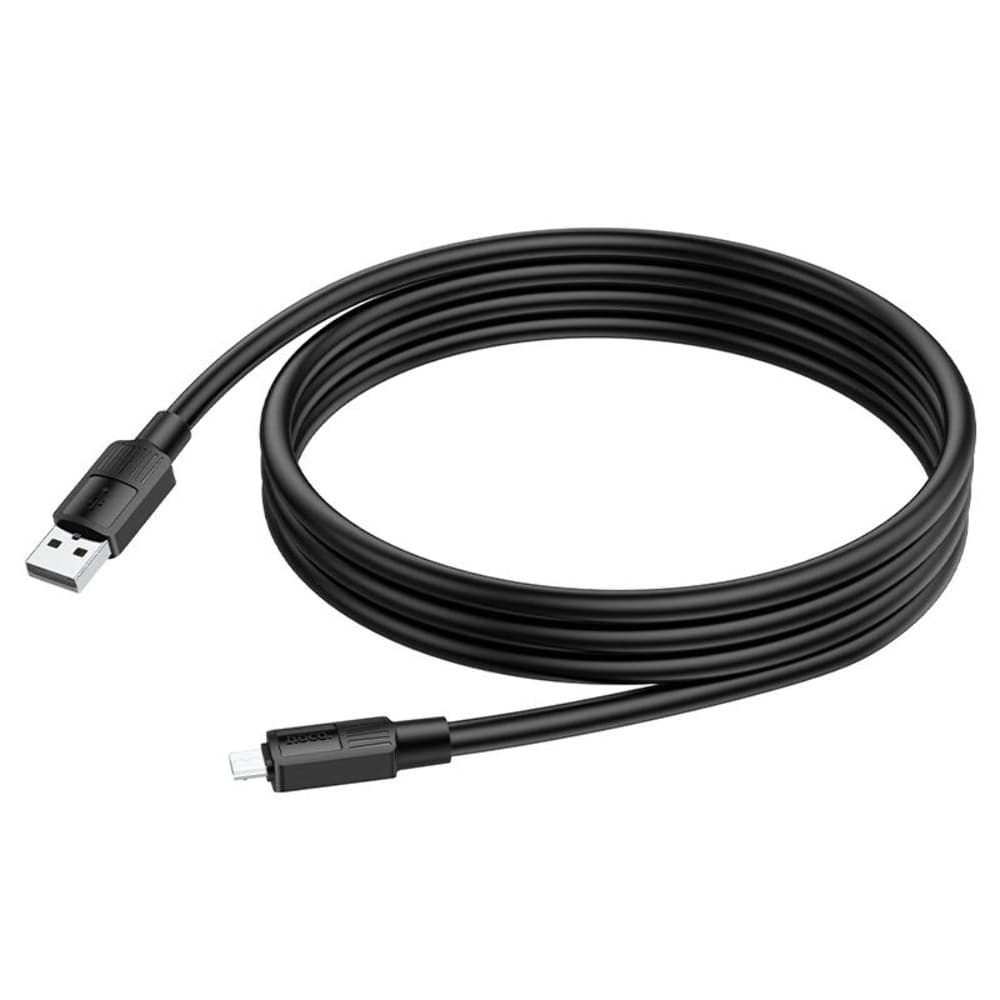 USB-кабель Hoco X84, Micro-USB, 2.4 А, 100 см, черный