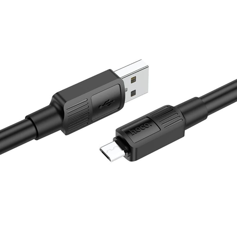 USB-кабель Hoco X84, Micro-USB, 2.4 А, 100 см, черный