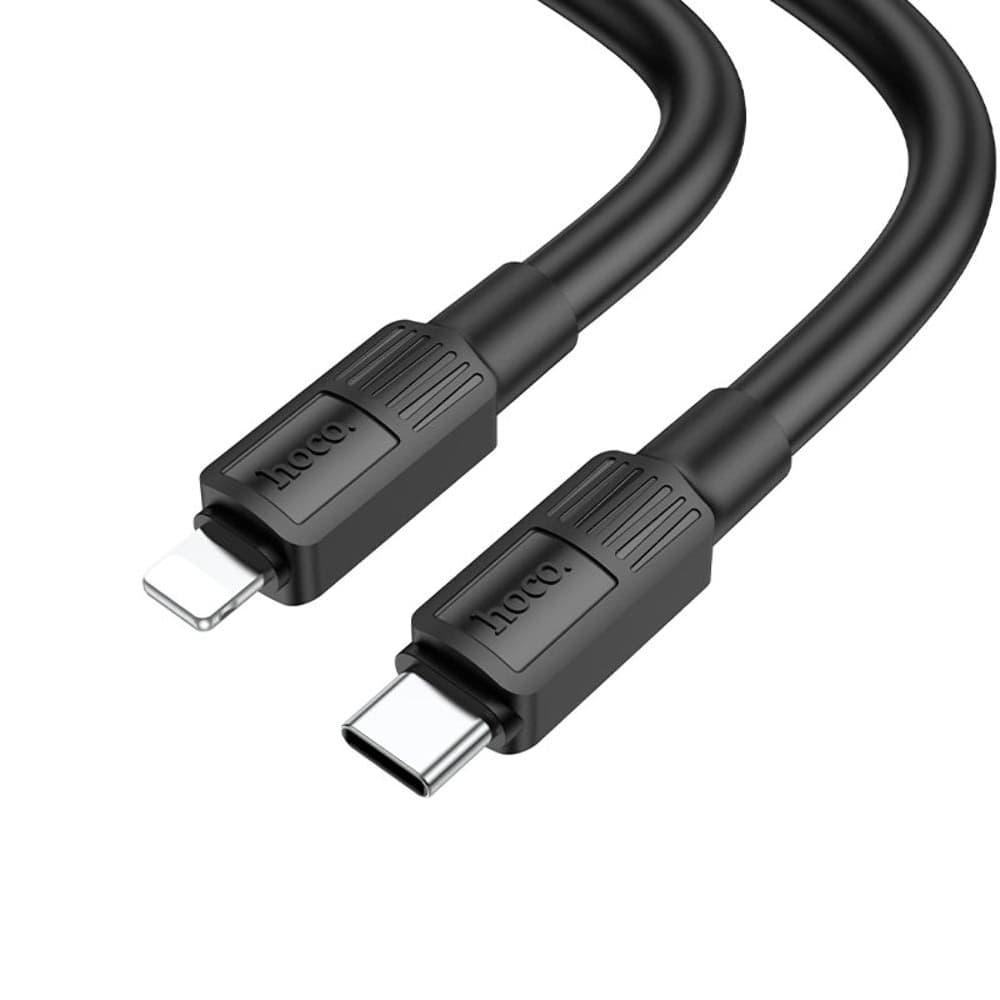 USB-кабель Hoco X84, Type-C на Lightning, Power Delivery (20 Вт), 100 см, черный