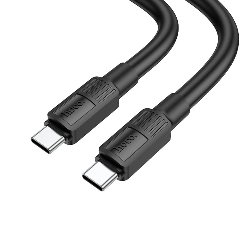 USB-кабель Hoco X84, Type-C на Type-C, Power Delivery (60 Вт), 100 см, чорний